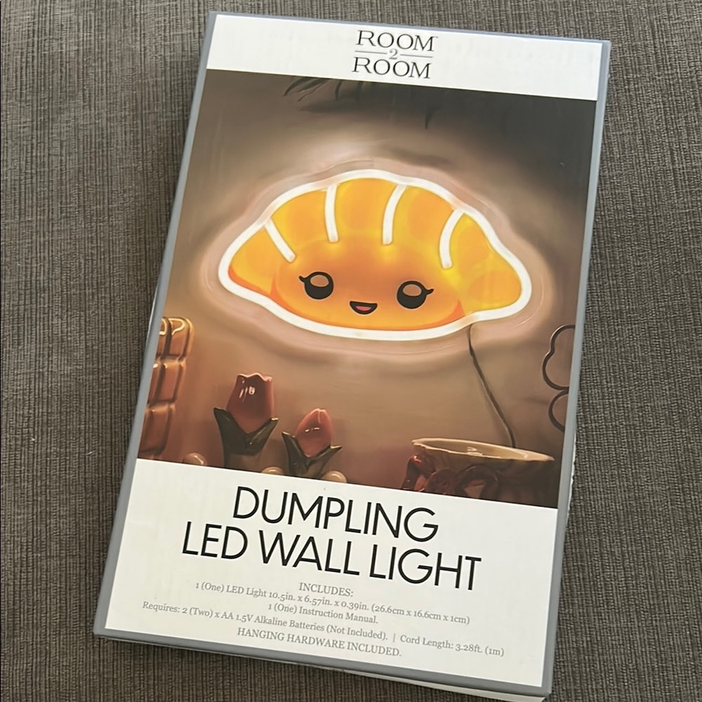 Dumpling LED Wall Light - Battery operated NEW